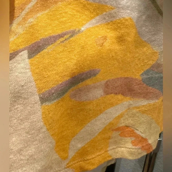 Ted Baker Pera Linen-Blend T-Shirt Women's size 5 - Picture 10 of 13